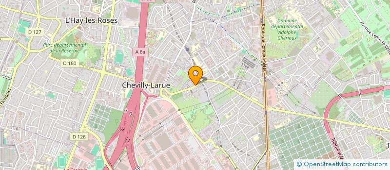 localisation de l'entreprise TESSLA  CHEVILLY-LARUE