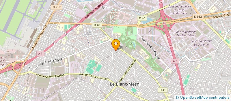 localisation de l'entreprise TESSMICABASH à LE BLANC-MESNIL