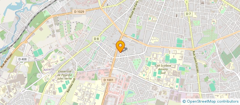 localisation de l'entreprise TESSOG à AMIENS