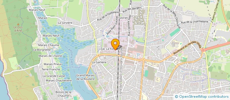 localisation de l'entreprise TESSON DE FROMENT SERVICES à LES SABLES D'OLONNE