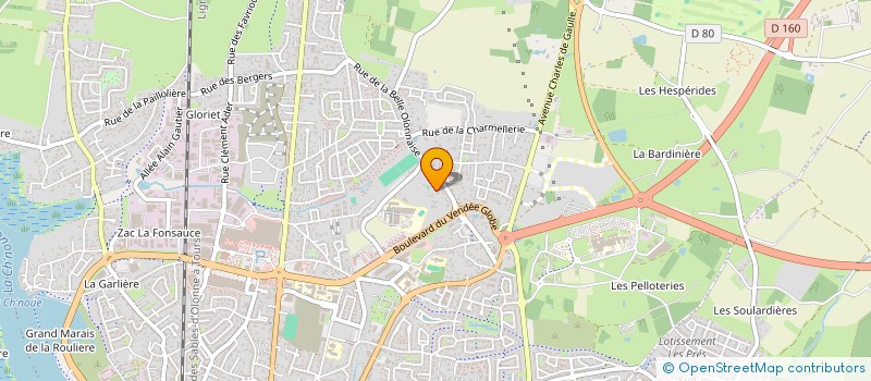 localisation de l'entreprise TESSON INVESTISSEMENT à LES SABLES D'OLONNE