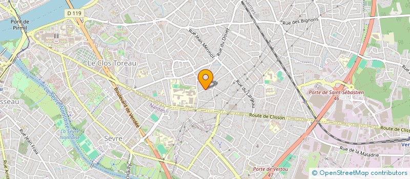 localisation de l'entreprise TESSON JULIEN ET FANNY LMNP  SAINT-SEBASTIEN-SUR-LOIRE