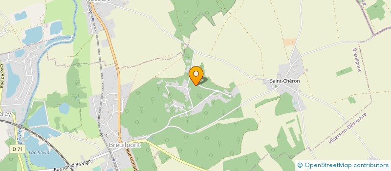 localisation de l'entreprise TESSOREX  BREUILPONT