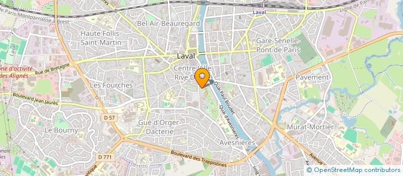 localisation de l'entreprise TESSS à LAVAL