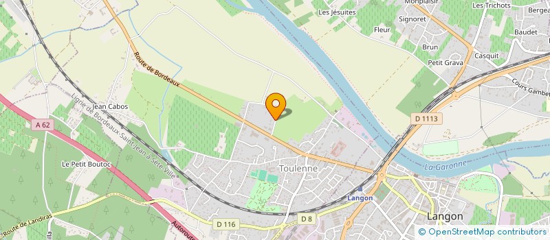 localisation de l'entreprise TESSY PARK  LANGON