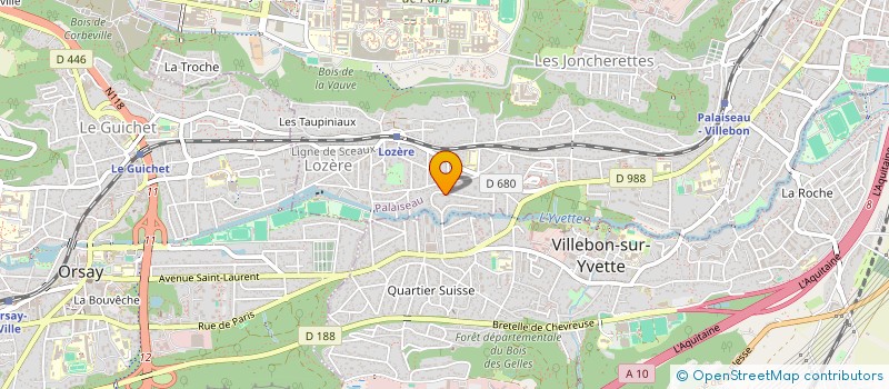 localisation de l'entreprise TESSYAN  PALAISEAU