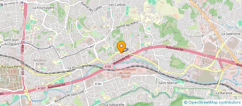 localisation de l'entreprise TEST LEISURE  MARSEILLE