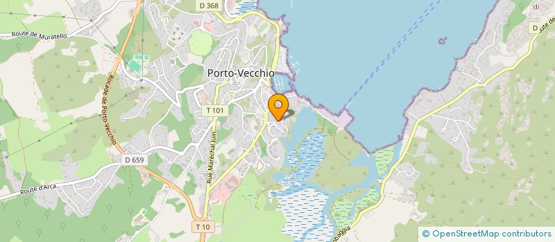 localisation de l'entreprise TESTA à PORTO-VECCHIO