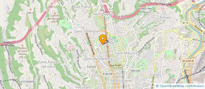 localisation de l'entreprise TESTA DURA  NICE