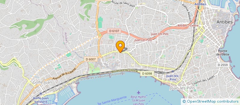 localisation de l'entreprise TESTA LES CROUTONS à ANTIBES