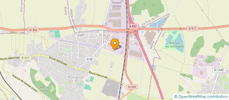 localisation de l'entreprise TESTARD  PUSIGNAN