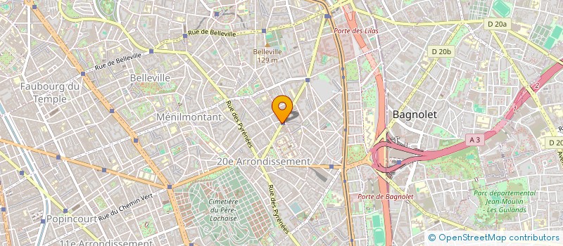 localisation de l'entreprise TESTARD STUDIO  PARIS