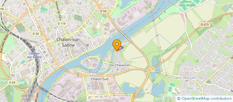 localisation de l'entreprise TESTIGOLD à SAINT-MARCEL