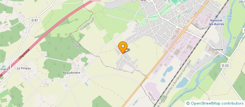 localisation de l'entreprise TESTIMMO  NAINTRE