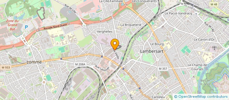 localisation de l'entreprise TESTING RUNNING à LAMBERSART
