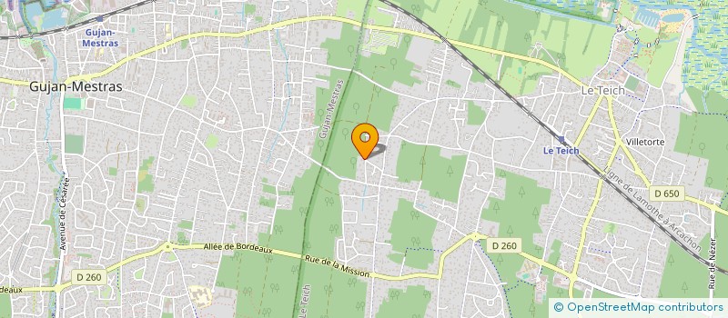 localisation de l'entreprise TESTINVEST  LE TEICH