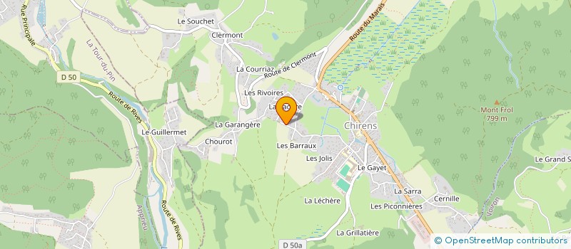 localisation de l'entreprise TESTIT  CHIRENS