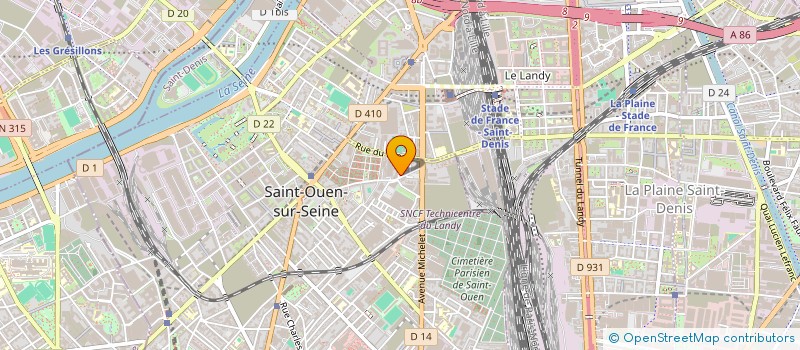 localisation de l'entreprise TESTS LABS QA à SAINT-OUEN-SUR-SEINE