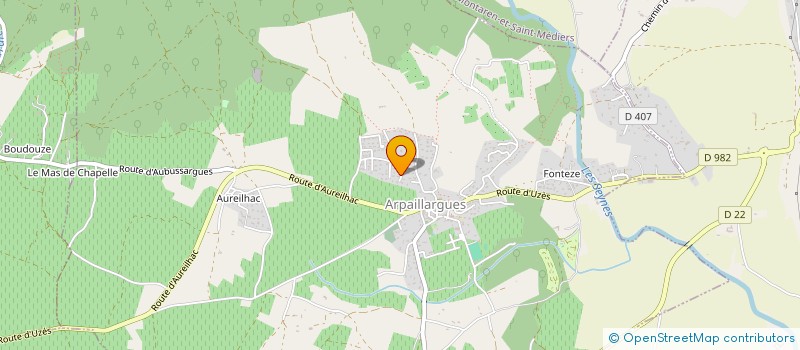 localisation de l'entreprise TESTUD  VALLABRIX