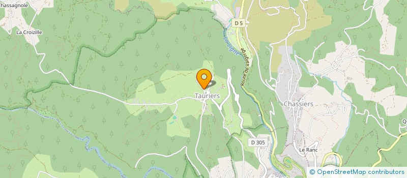 localisation de l'entreprise TESTUD DYLAN  TAURIERS