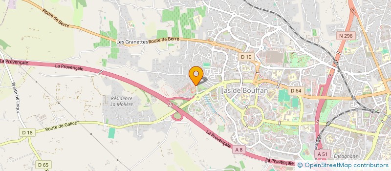 localisation de l'entreprise TESTUD LAMANDE à AIX-EN-PROVENCE