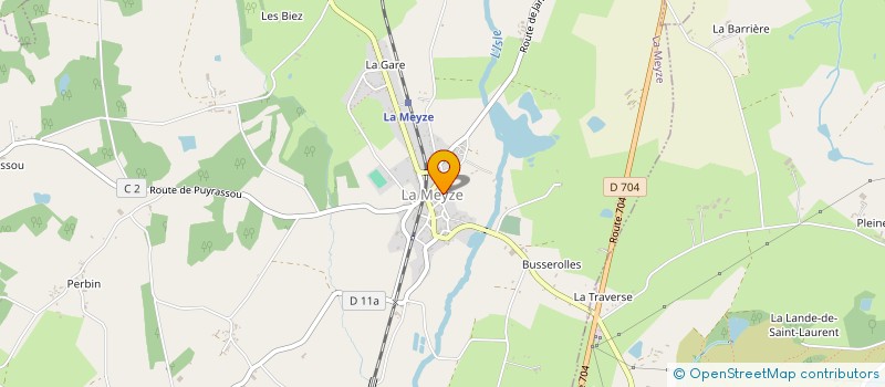 localisation de l'entreprise TESUJI SOFT à LA MEYZE