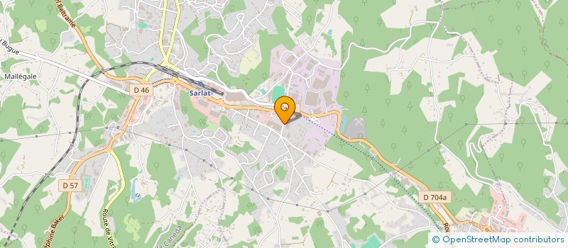 localisation de l'entreprise TESY à SARLAT-LA-CANEDA