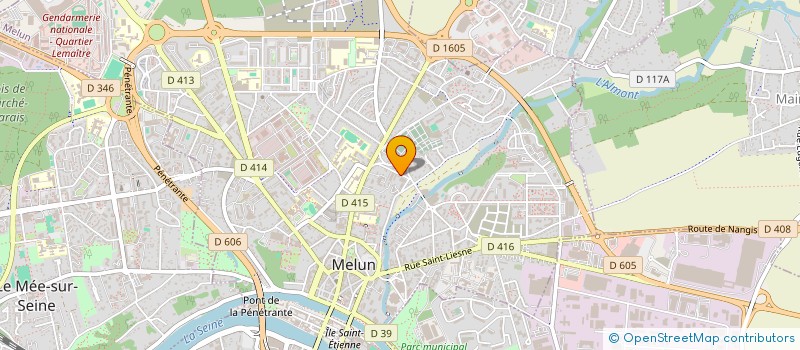 localisation de l'entreprise TET  VILLEPINTE