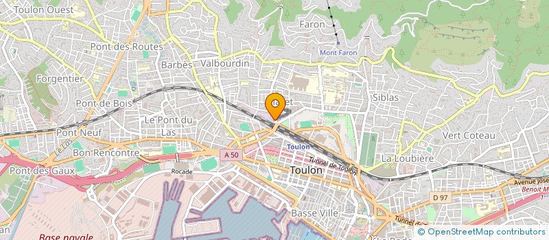 localisation de l'entreprise TET'A'TET  TOULON
