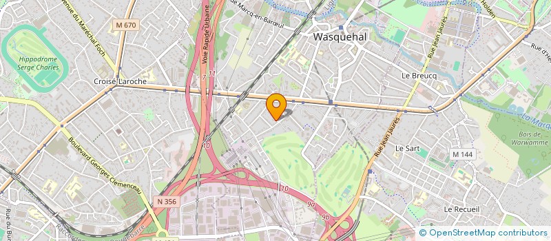 localisation de l'entreprise TETAERT à WASQUEHAL