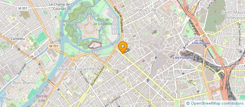 localisation de l'entreprise TETARD ASSURANCES à LILLE