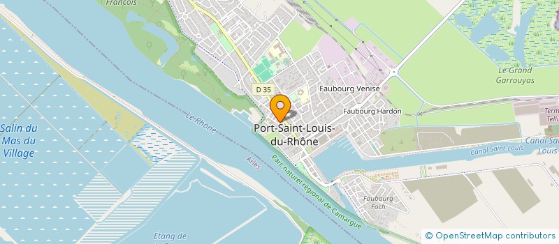 localisation de l'entreprise TETARD INDUSTRIES à PORT-SAINT-LOUIS