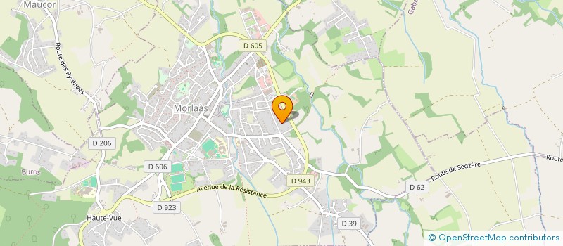 localisation de l'entreprise TETE-BASKETS-FOURCHETTE  MORLAAS