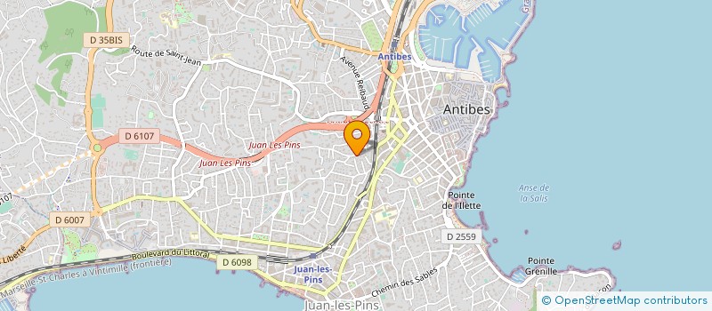 localisation de l'entreprise TETE D'AIL à ANTIBES