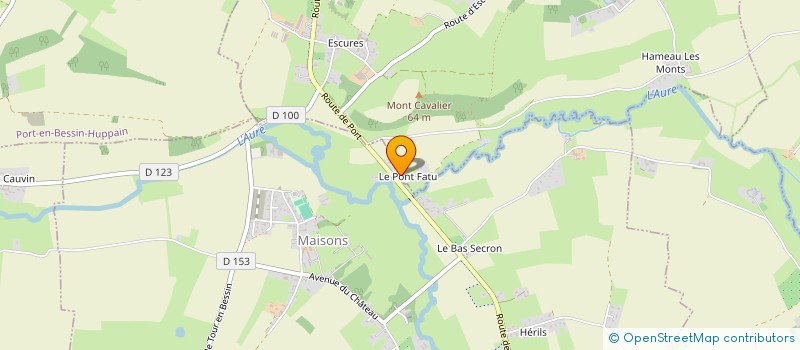 localisation de l'entreprise TETE DE BOIS  COMMES