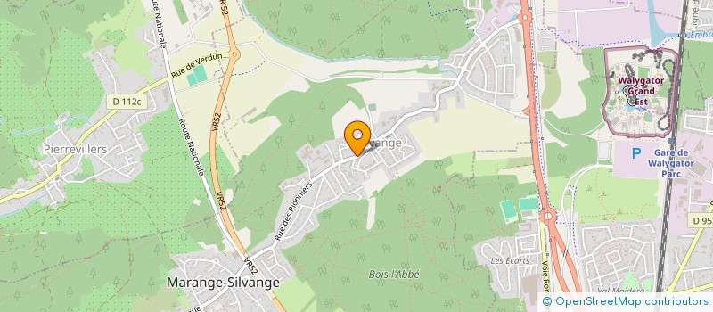 localisation de l'entreprise TETE DE LARD  MARANGE-SILVANGE