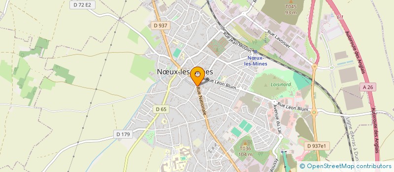 localisation de l'entreprise TETE DE MULE  NUX-LES-MINES