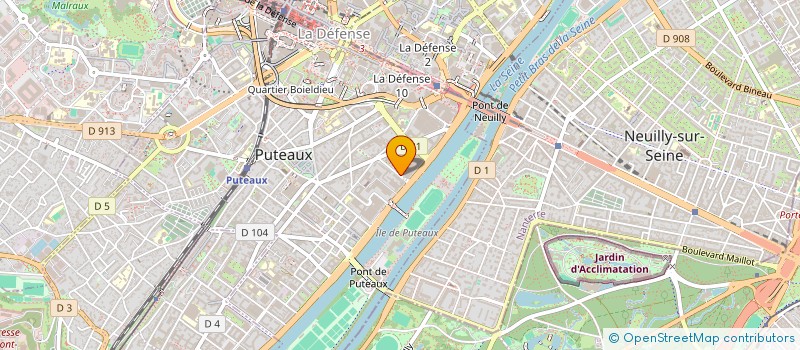 localisation de l'entreprise TETE DEFENSE à PUTEAUX