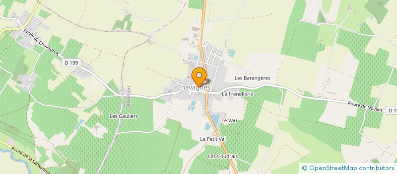 localisation de l'entreprise TETE EN L HAIR  CHEMILLE-EN-ANJOU