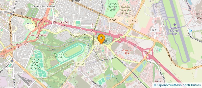 localisation de l'entreprise TETEDEZOF à BRON