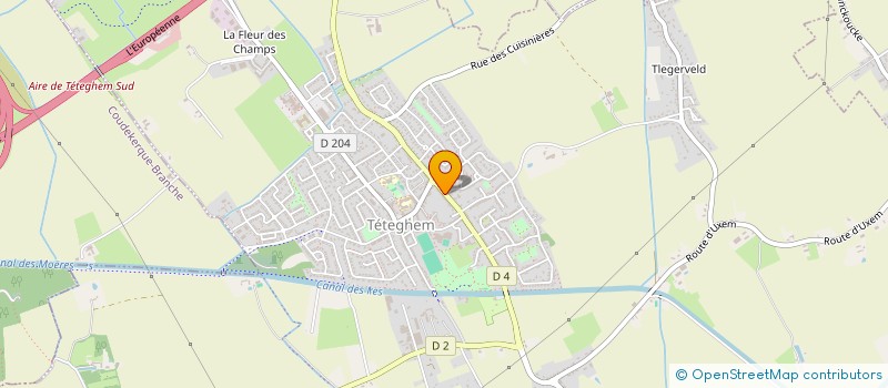 localisation de l'entreprise TETEGHEM WHITEBRIDGE  TETEGHEM-COUDEKERQUE-VILLAGE