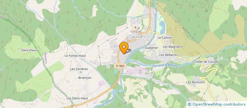 localisation de l'entreprise TETERYCZ GILLET  JAUSIERS