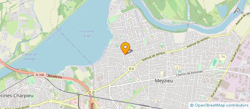 localisation de l'entreprise TETES DE BOIS  MEYZIEU