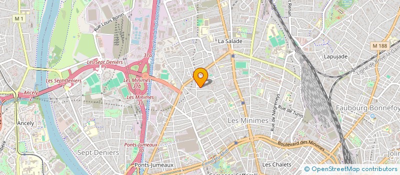 localisation de l'entreprise TETES DE PIOCHE  TOULOUSE