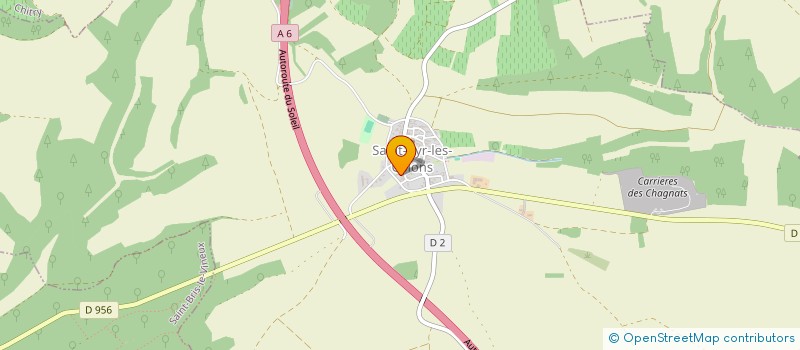 localisation de l'entreprise TETES EN L'AIR  SAINT-CYR-LES-COLONS