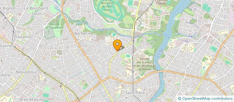 localisation de l'entreprise TETES EN L'ERE (TELR) à NANTES