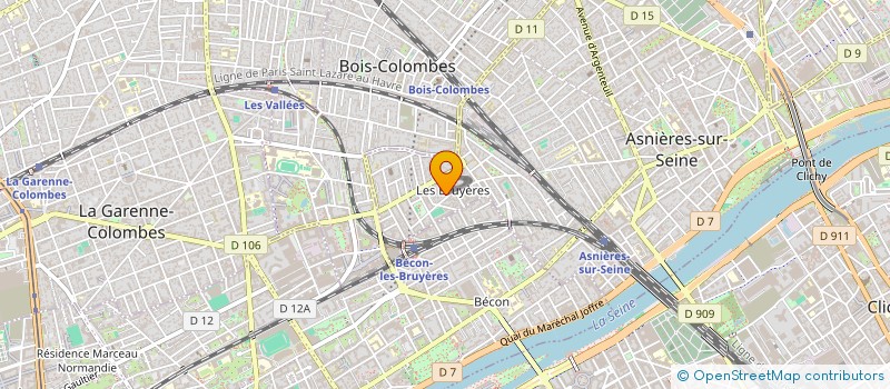 localisation de l'entreprise TETH CONSULTING  ASNIERES-SUR-SEINE