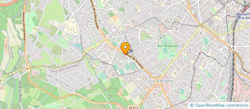 localisation de l'entreprise TETHIS SARL à MONTPELLIER
