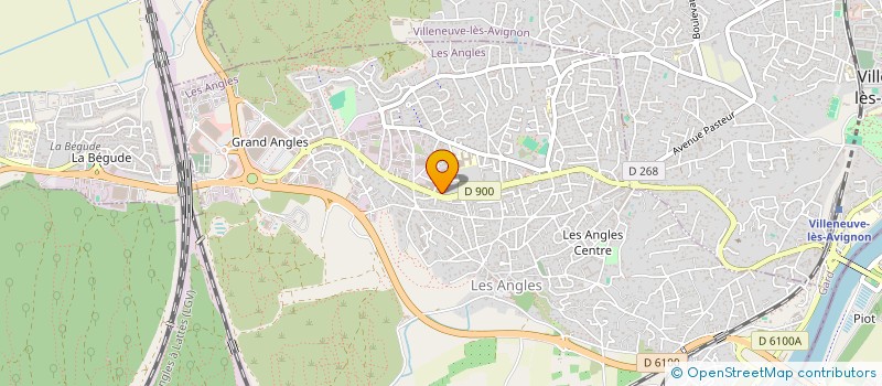 localisation de l'entreprise TETHYS à LES ANGLES
