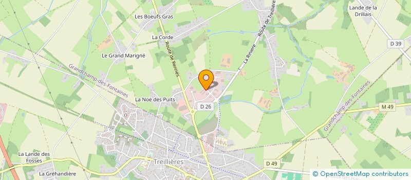 localisation de l'entreprise TETHYS  GRANDCHAMP-DES-FONTAINES